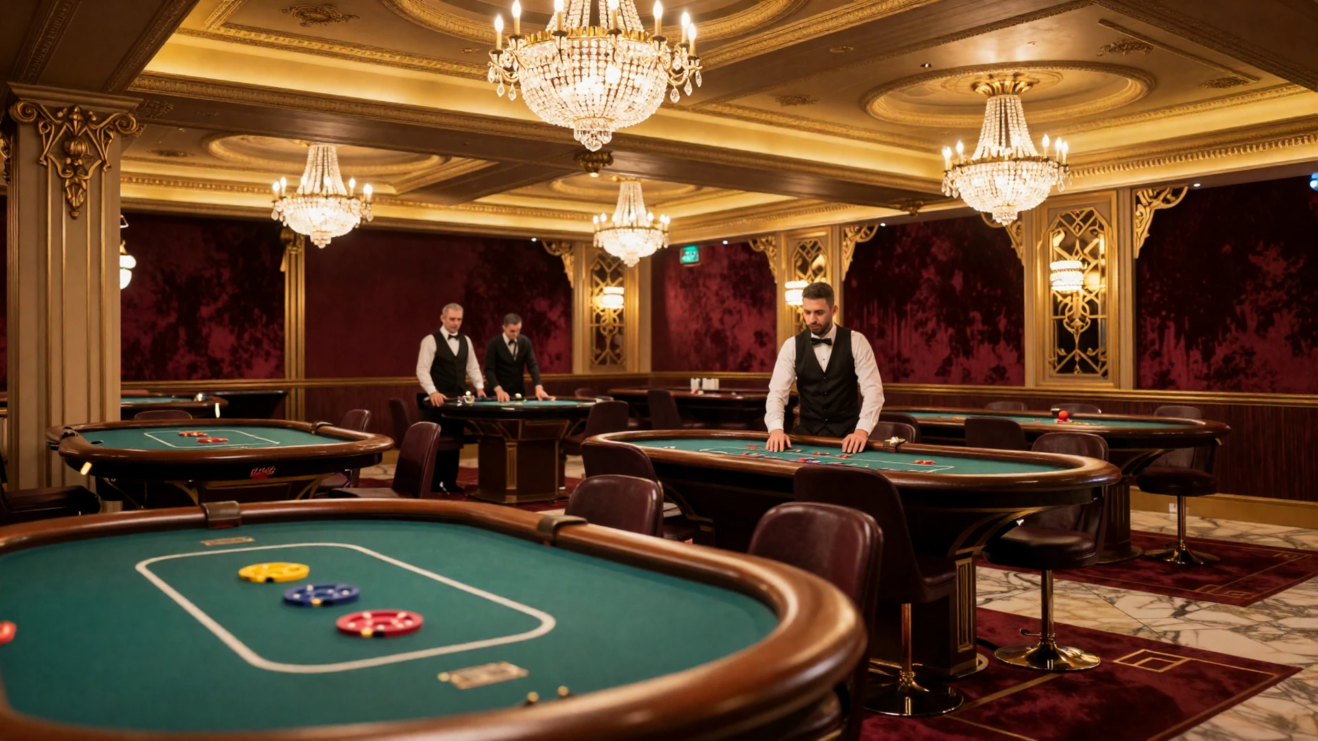 Eleganckie wnętrze The Silver Legacy Vault Casino